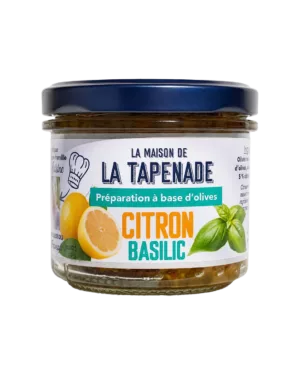 Tapenade Citron Basilic