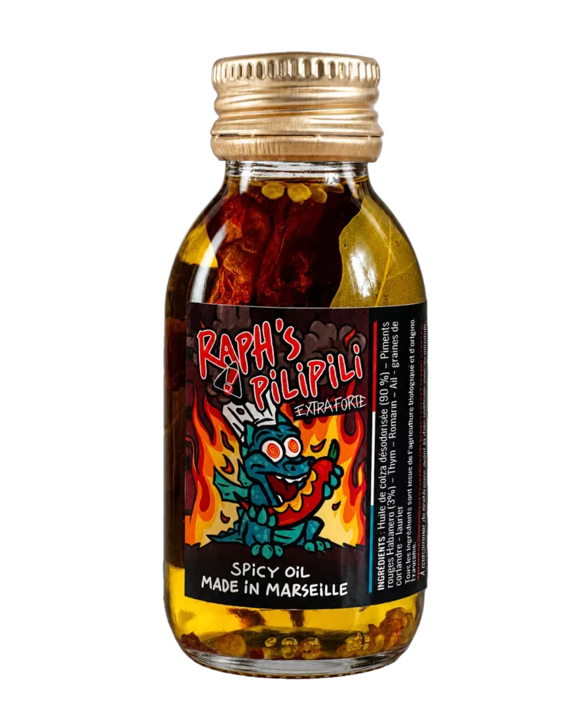 Huile pimentée Extra Forte — 10cl