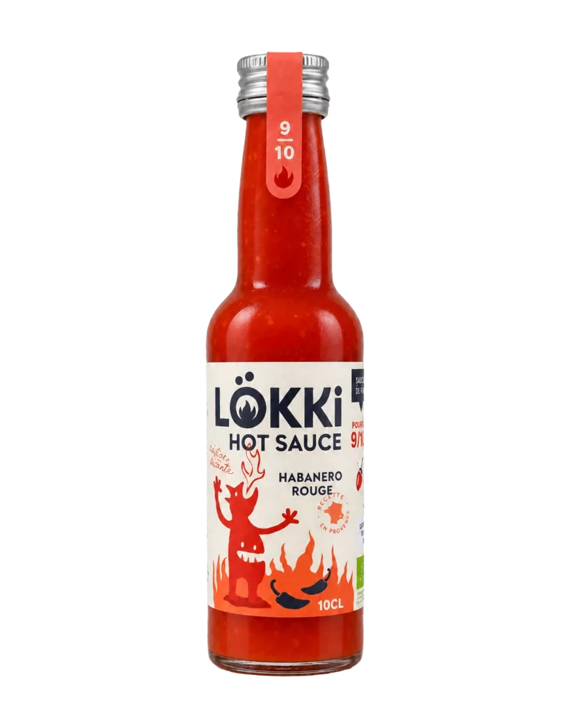 sauce piquante habanero rouge — 10cl